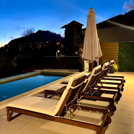 Madeira Protea Retreat- With Heated Private Pool, Gym And Office * Campanário