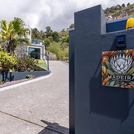 Madeira Protea Retreat- With Heated Private Pool, Gym And Office ヴィラ *