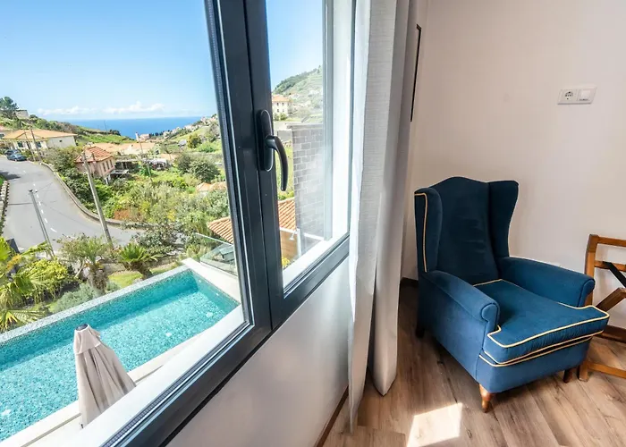 Madeira Protea Retreat- With Heated Private Pool, Gym And Office Villa *