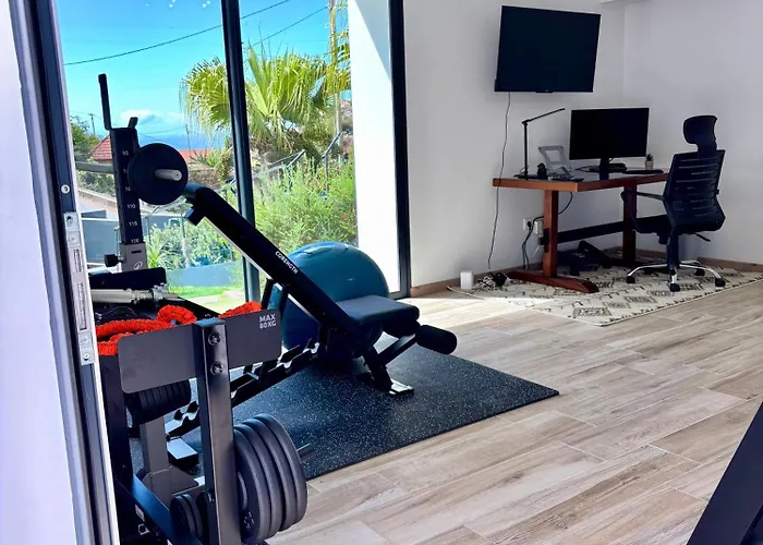 Madeira Protea Retreat- With Heated Private Pool, Gym And Office Campanario